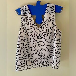 Icone graphic sleeveless blouse medium large